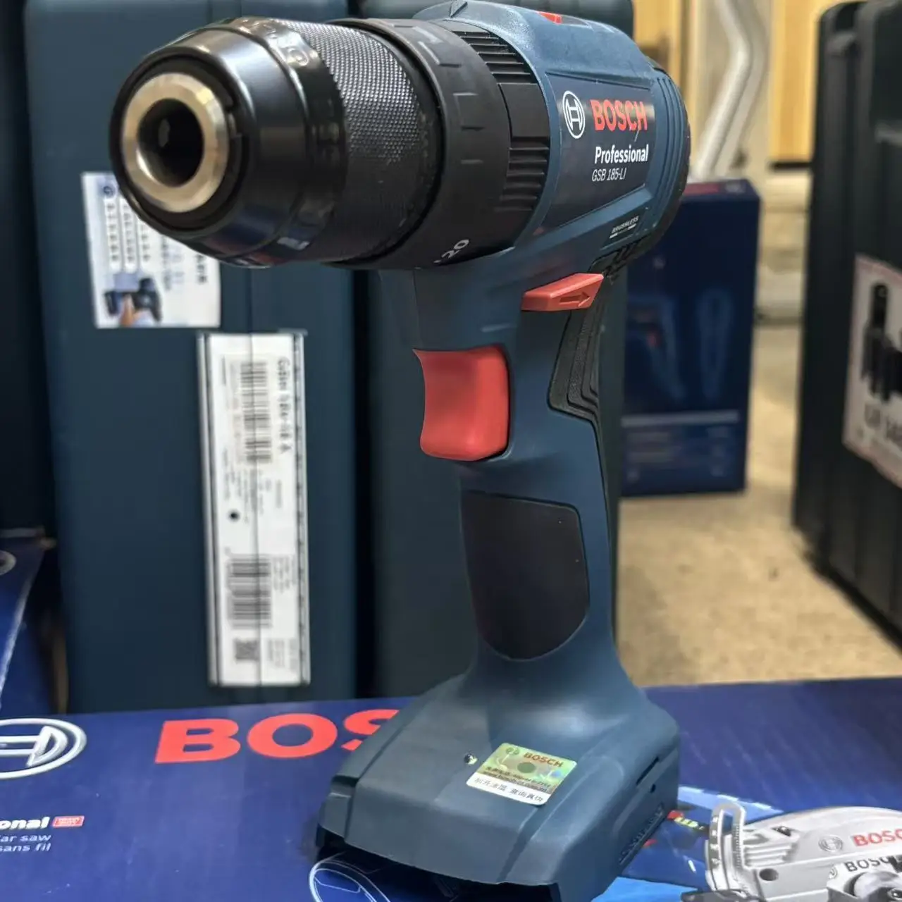 Power Drill Cordless - BOSCH GSB 185-LI Brushless Cordless Impact