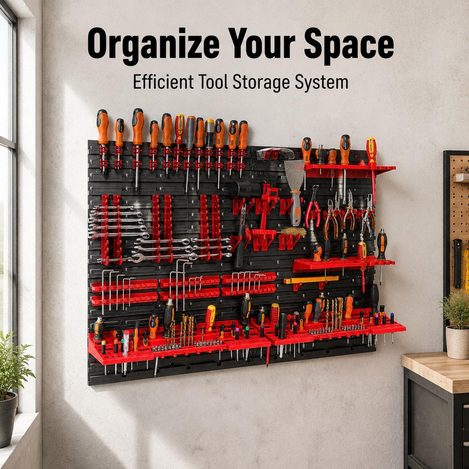 Home Improvement Binford Tools - Wall Mounted Storage Bins with Wall