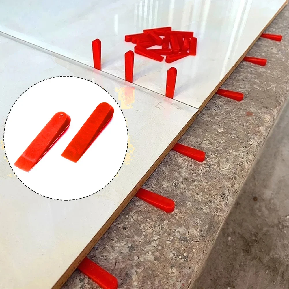 100pcs Plastic Tile Wedge Spac - đánh giá và giá Tile Leveling Clip