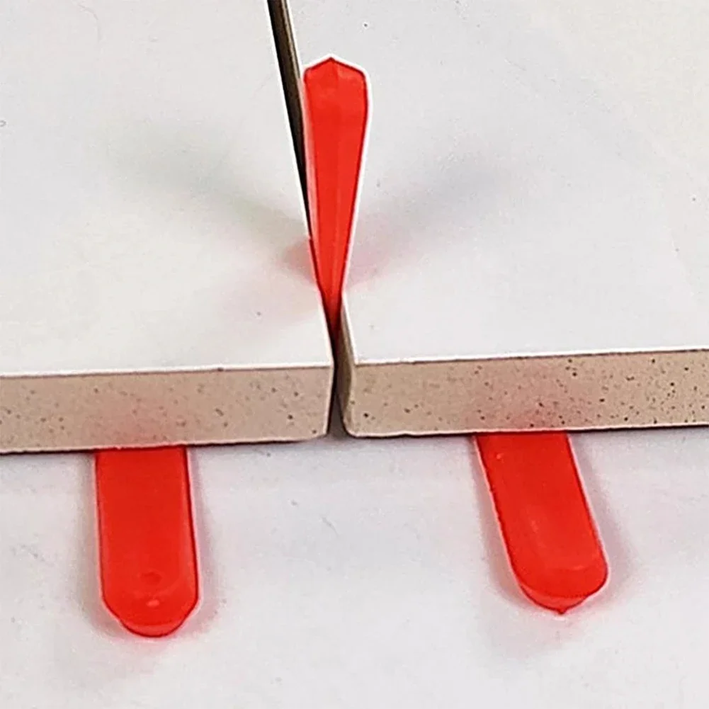 100pcs Plastic Tile Wedge Spac - đánh giá và giá Tile Leveling Clip