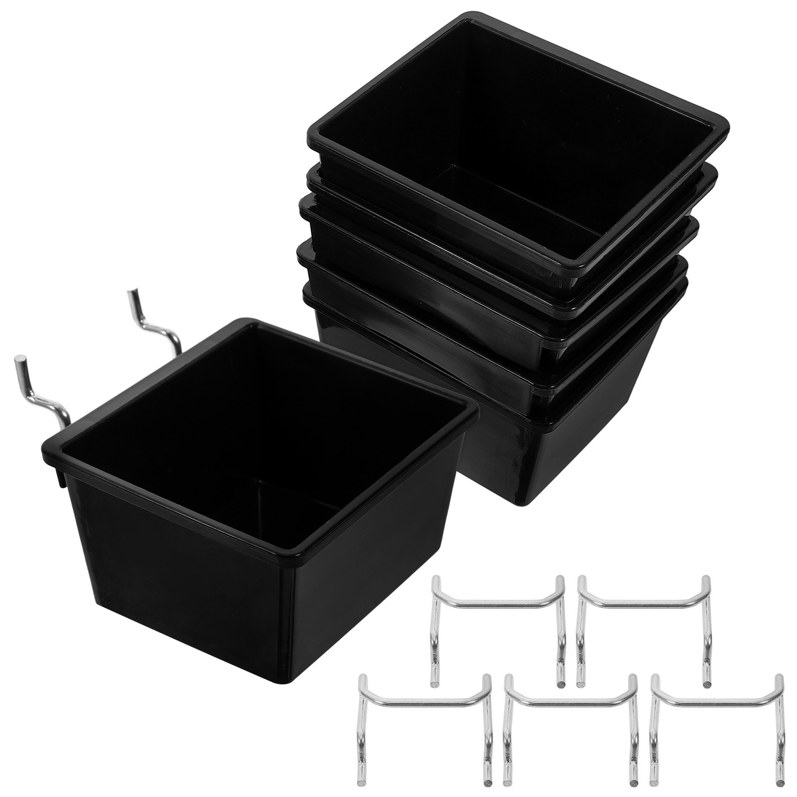 6Sets Pegboard Bins Plastic St - đánh giá và giá Home Improvement Binford Tools