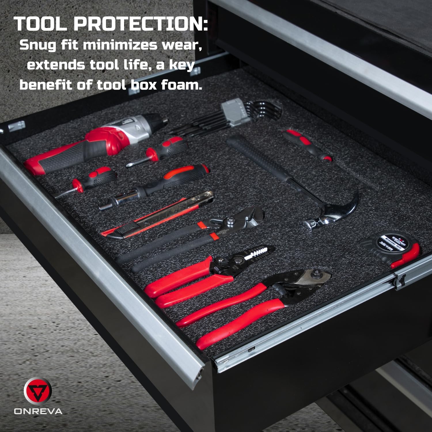 Cut Toolbox Organizer Foam Ins - đánh giá và giá Home Improvement Binford Tools
