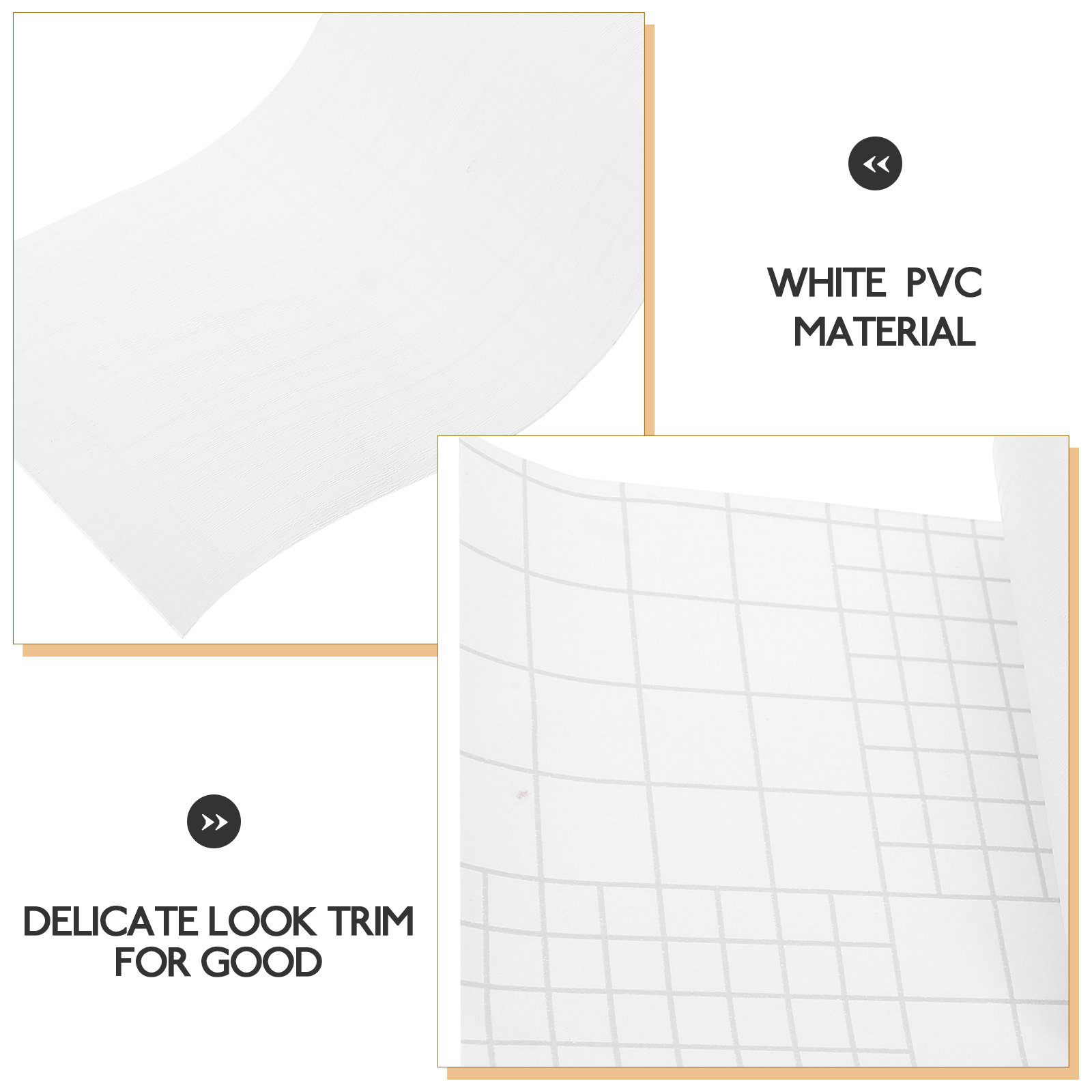 5M PVC Skirting Board Flexible - đánh giá và giá Baseboard Molding Trim