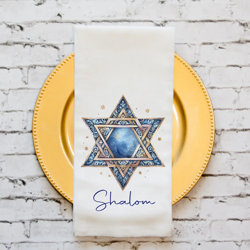 Hanukkah Kitchen Towel: Star o - đánh giá và giá Home Improvement News