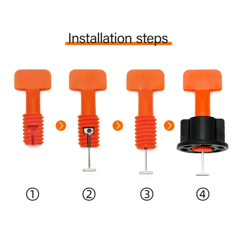 51-204Pcs Floor Tile Leveling  - đánh giá và giá Tile Leveling Clip