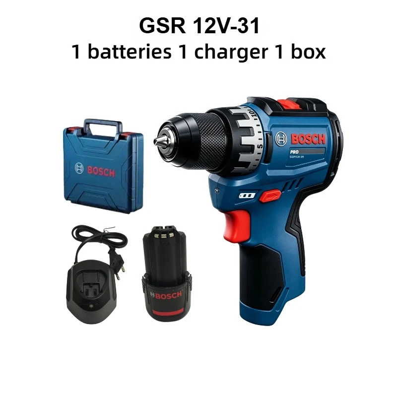 Bosch Professional GSR 12V-31  - đánh giá và giá Power Drill Cordless