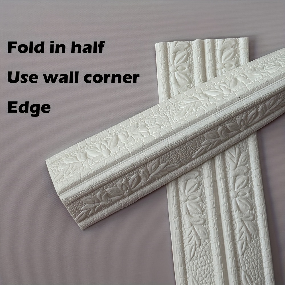 2pcs Emboss Self Adhesive cell - đánh giá và giá Baseboard Molding Trim