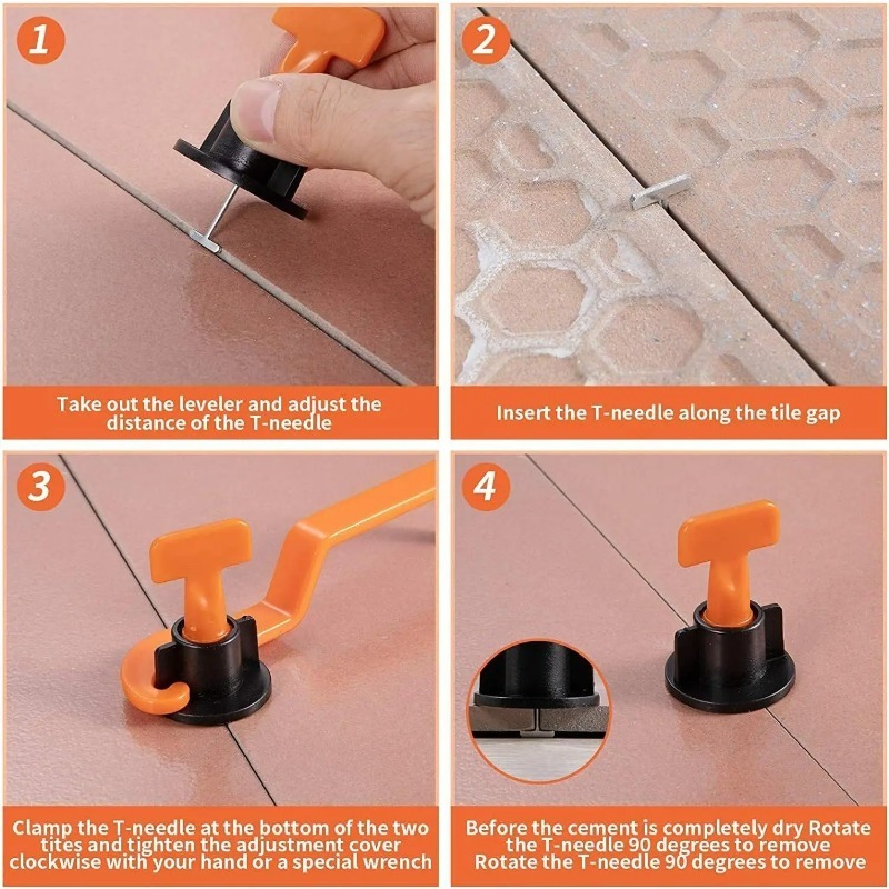 51Pcs Floor Tile Leveling Syst - đánh giá và giá Tile Leveling Clip