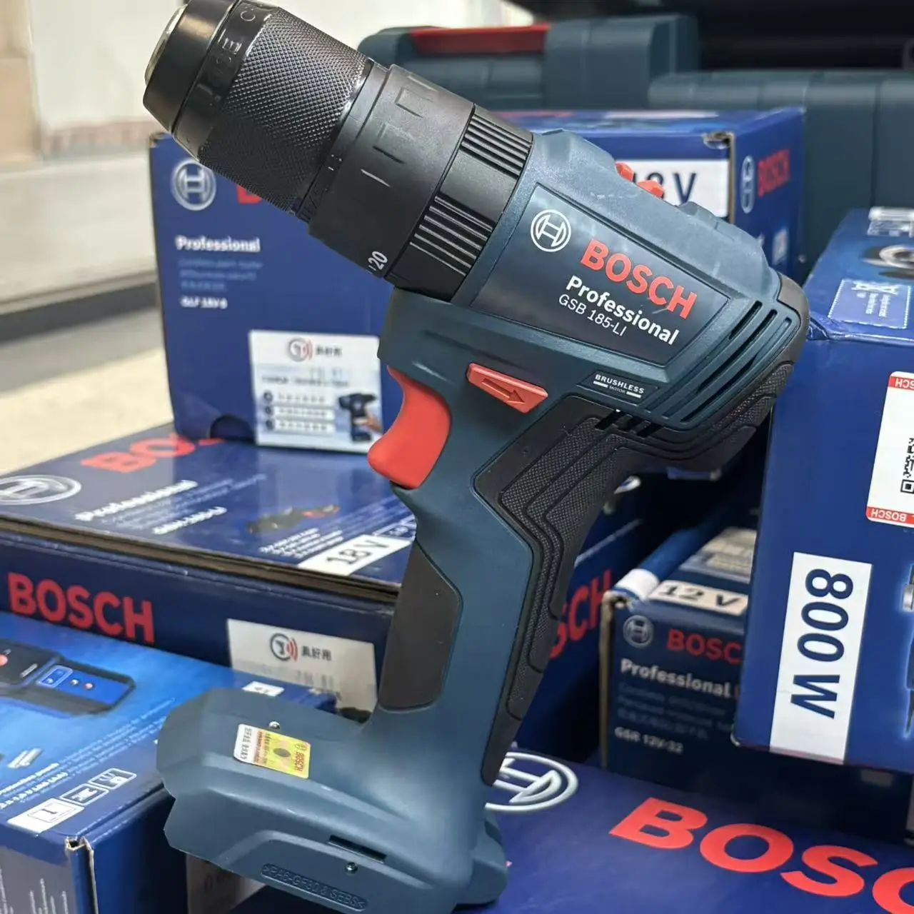 BOSCH GSB 185-LI Brushless Cor - đánh giá và giá Power Drill Cordless