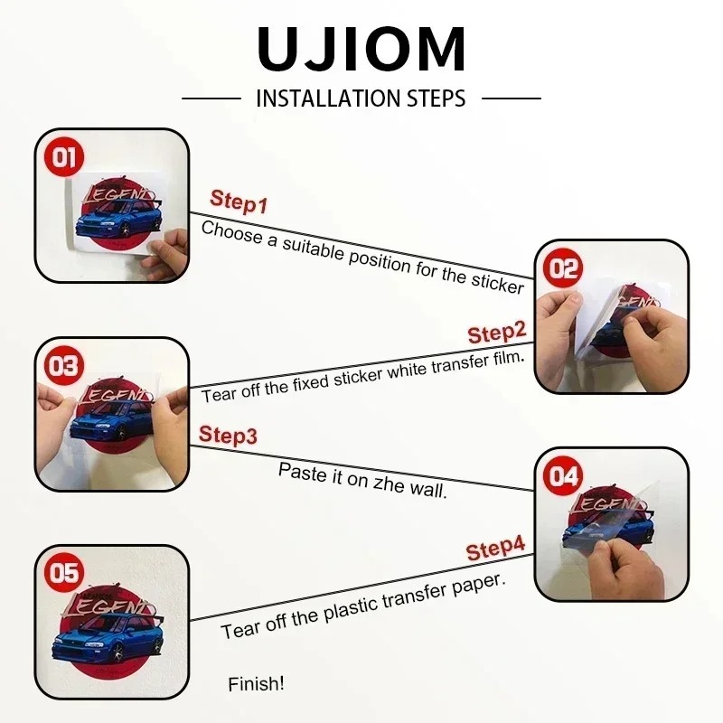 UJIOM Furry Loona Wall Sticker - đánh giá và giá Vinyl Floor Plank