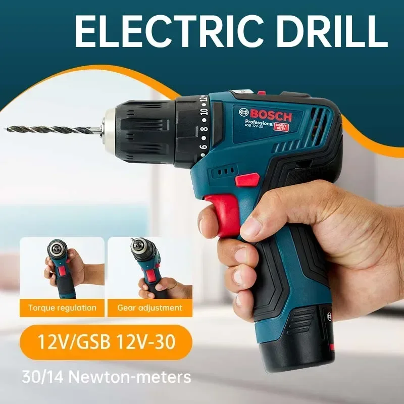 Bosch-GSB 12V-30 Professional  - đánh giá và giá Power Drill Cordless