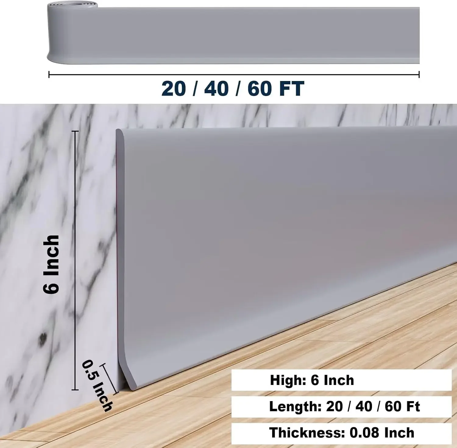 Duzzy Flexible Baseboard Moldi - đánh giá và giá Baseboard Molding Trim