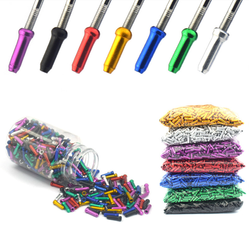 100PCS Bike Shift Brake Cable  - đánh giá và giá Wire Connector Cap