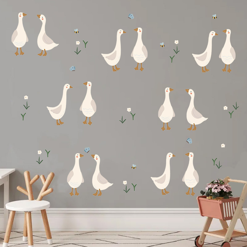 Cute Duckling Wall Sticker Fun - đánh giá và giá Vinyl Floor Plank