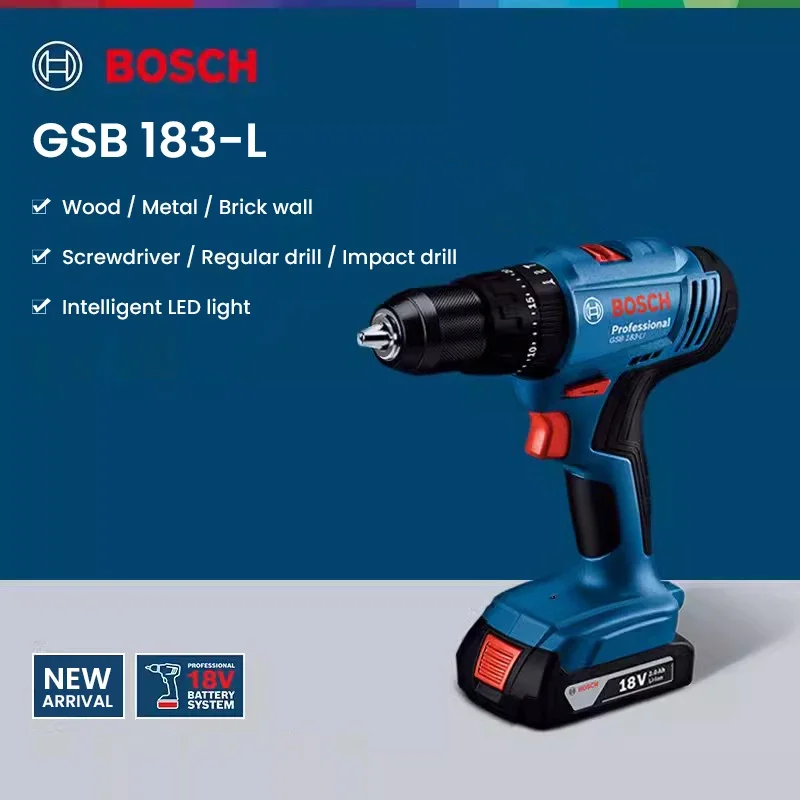 Bosch GSB183-LI Electric Drill - đánh giá và giá Power Drill Cordless