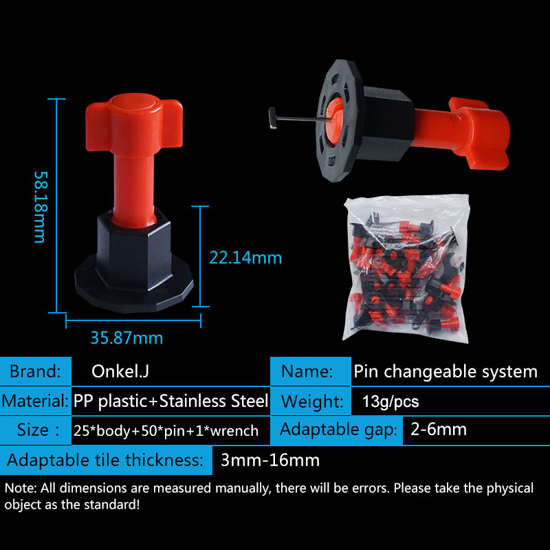 ONKEL.J Reusable Wall Tile Lev - đánh giá và giá Tile Leveling Clip